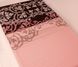Комплект постільної білизни європейський сатин Маркіза, Рожевий, Европейський, 2х70х70