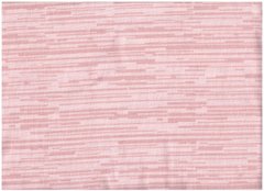 Простынь 180х200 бязь на резинке Розовые полосы, Розовый, 180х200