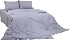 Комплект постельного белья бязь двуспальный Серый, Серый, Двуспальный, 2х70х70