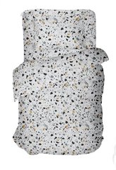 Комплект постільної білизни бязь полуторний Камінь (1 наволочка 50х70), Полуторний, 1х50х70