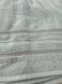 Рушник махровий гладкофарбований 70х140 сірий, 70х140