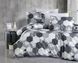 Комплект постельного белья ранфорс полуторный Стронг серый, Серый, Полуторный, 2х70х70