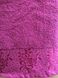Полотенце махровое 70х140 жаккард гладкокрашенное Букет роз , Розовый, 70х140