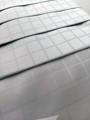 Комплект постільної білизни сатин жакард європейський сірий, Сірий, Европейський, 2х70х70