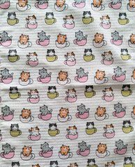 Вафельний рушник 45х60 Котики, Асорті, 45х60