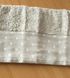 Рушник махровий 30х50 гладкофарбований бордюр Горох сірий, Сірий, 30х50