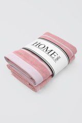 Комплект махровых полотенец Home1961 2 шт. 50х90 персик, Персиковый, 50х90