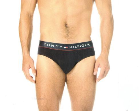 Трусы мужские плавки Tommy 3 шт. p. XXL, Черный, XXL