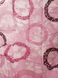 Одеяло ватиновое двуспальное Круги, Розовый, 172х205