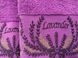 Рушник махровий гладкофарбований Лаванда фіолетовий 50х90, 50х90