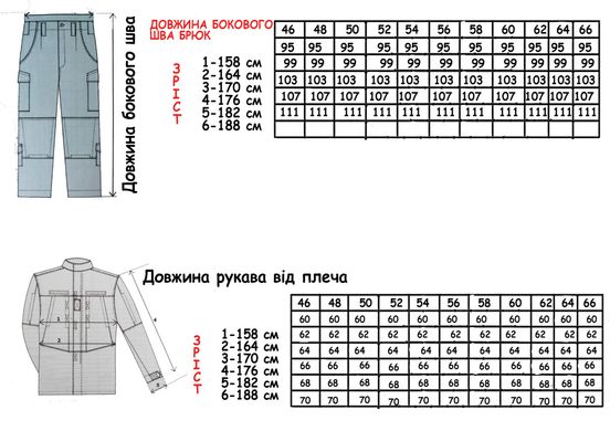 Костюм піксель ЗСУ 58/182, р. 58