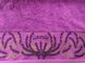Рушник махровий 70х140 гладкофарбований Лаванда фіолетовий, Фіолетовий, 70х140