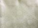 Скатерть столовая жаккард Круги с цветами 150х150 молочная, 150х150