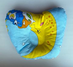 Подушка для новонароджених Небесна подорож блакитна, для новонароджених