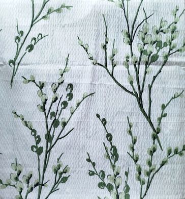 Комплект постельного белья жатка двуспальный Котики, Белый, Двуспальный, 2х70х70