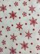 Комплект постільної білизни бязь полуторний Зимова казка, Червоний, Полуторний, 1х70х70