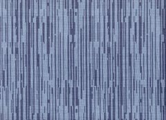 Простынь полуторная Полосы, Синий, 143х215