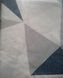 Комплект постільної білизни бязь сімейний Трикутники сірі