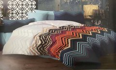 Комплект постельного белья бязь европейский Зигзаги цветные (наволочки 50х70), Европейский, 2х50х70