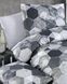 Комплект постільної білизни європейський ранфорс  Стронг сірий, Сірий, Европейський, 2х70х70