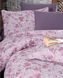 Комплект постільної білизни європейський ранфорс Мрії, Фіолетовий, Европейський, 2х70х70