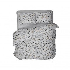 Комплект постельного белья бязь европейский Камень, Бежевый, Европейский, 2х70х70