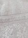 Рушник махровий 70х140 гладкофарбований жаккард бордюр Орнамент квіти, 70х140