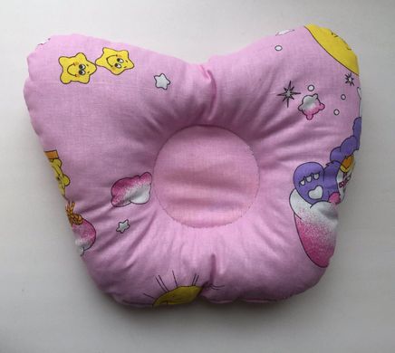 Подушка для новонароджених Небесна подорож рожева, Рожевий, для новонароджених