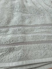 Полотенце махровое гладкокрашенное 100х150 Серый, 100х150