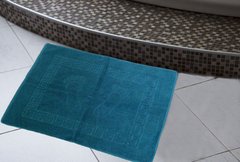 Рушник махровий Пас-Пас (килимок для ніг) темно зелений, 50х70