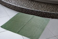 Полотенце махровое Пас-Пас (коврик для ног) зеленый, 50х70