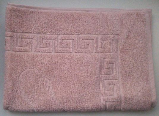 Рушник махровий Пас-Пас (килимок для ніг) пудра, 50х70