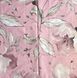Комплект постільної білизни європейський ранфорс Романтика, Рожевий, Европейський, 2х70х70