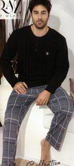 Пижама мужская (кофта и брюки) р. XL, Ассорти, XL