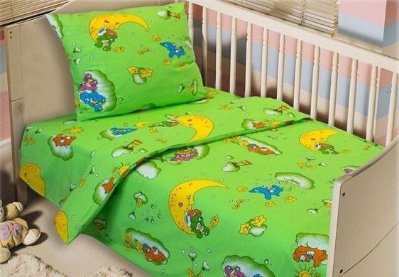 Комплект постельного белья бязь детская кроватка Небесное путешествие, 110х150