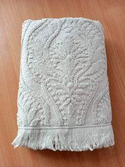 Рушник махровий 50х90 жакард Pupilla Асорті сірий, Сірий, 50х90
