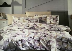 Комплект постельного белья бязь европейский Абстракция  (наволочки 50х70)