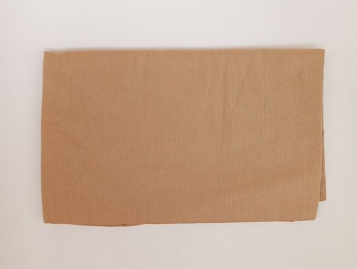 Простынь бязь двоспальная (180х215) коричневая, Коричневый, 180х215