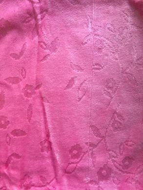 Рушник велюровий 50х90 Ніжність рожевий, 50х90
